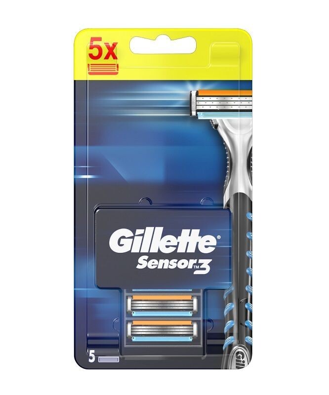 

Gillette Sensor 3 картриджи для бритвы, 8 шт.