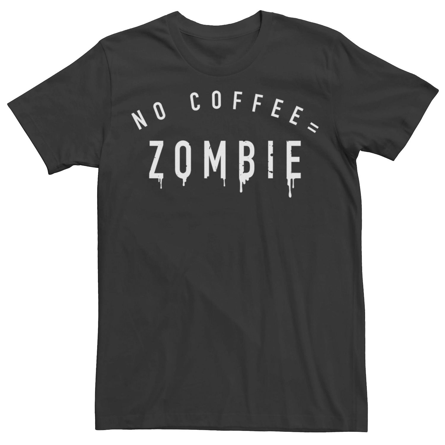 Мужская футболка «Нет кофе = зомби» Licensed Character мужская футболка кофе зомби s синий