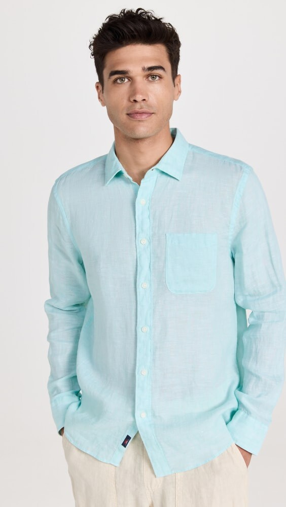 

Рубашка Faherty Linen Laguna