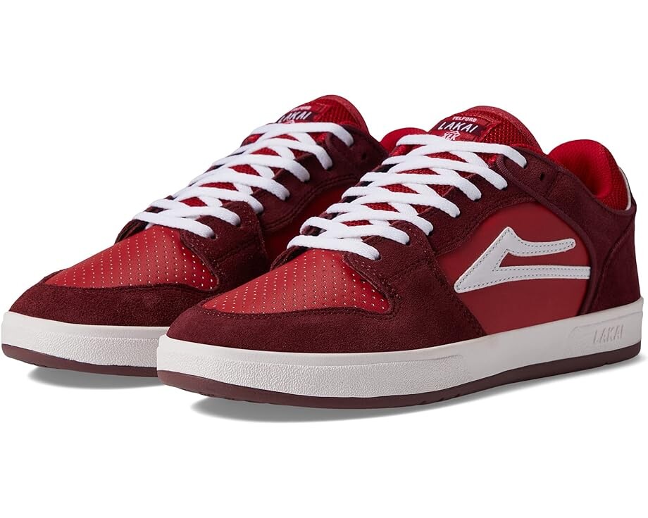 

Кроссовки Lakai Telford Low, цвет Burgundy/Cardinal Suede