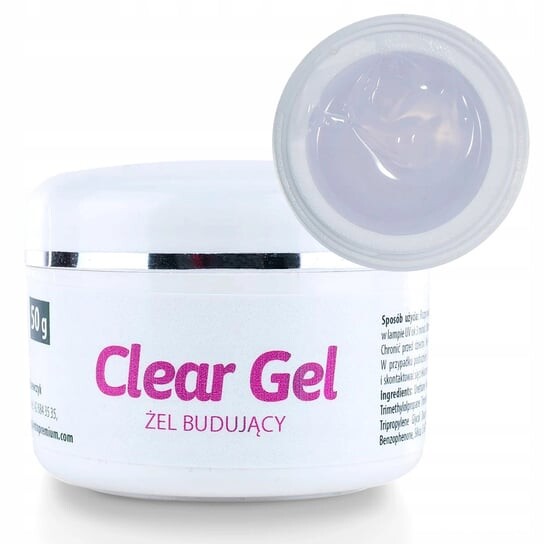 

Г прозрачный самовыравнивающийся гель для ногтей NTN GEL CLEAR 50, AllePaznokcie