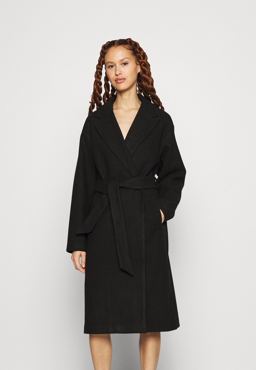 

Классическое пальто VMFORTUNE LONG Vero Moda Tall, черный