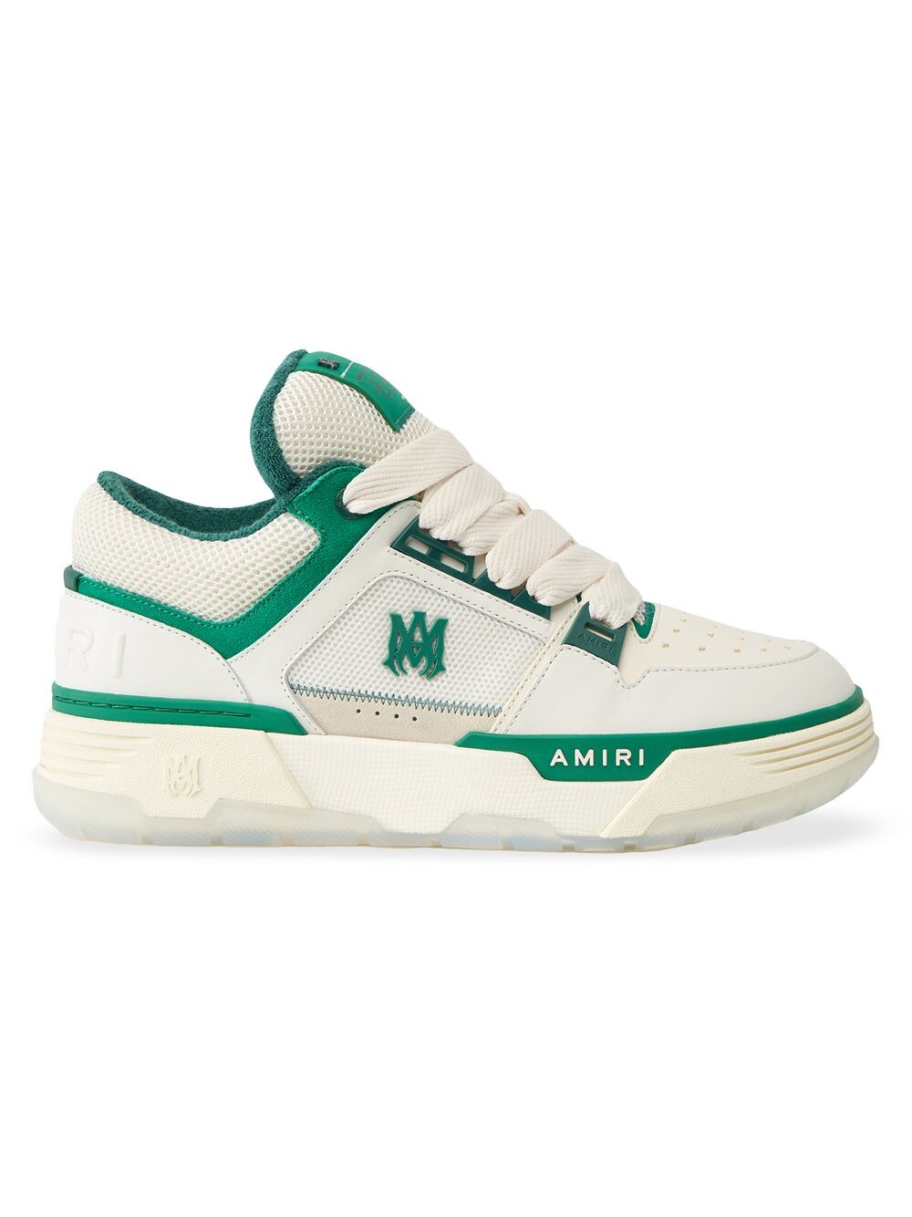 

Кожаные низкие кеды MA-1 Amiri, зеленый