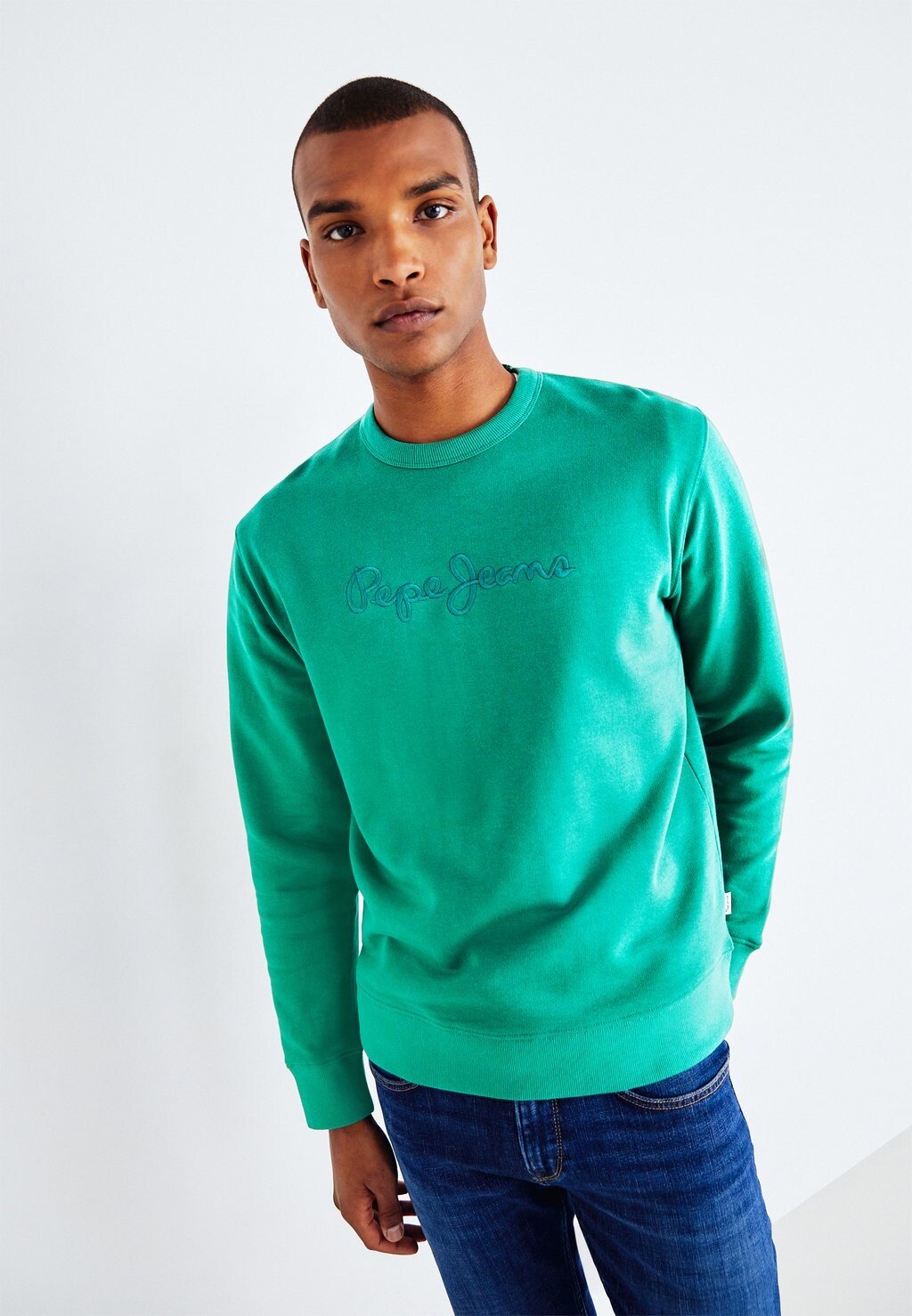 

Толстовка JOE CREW Pepe Jeans, цвет jungle green