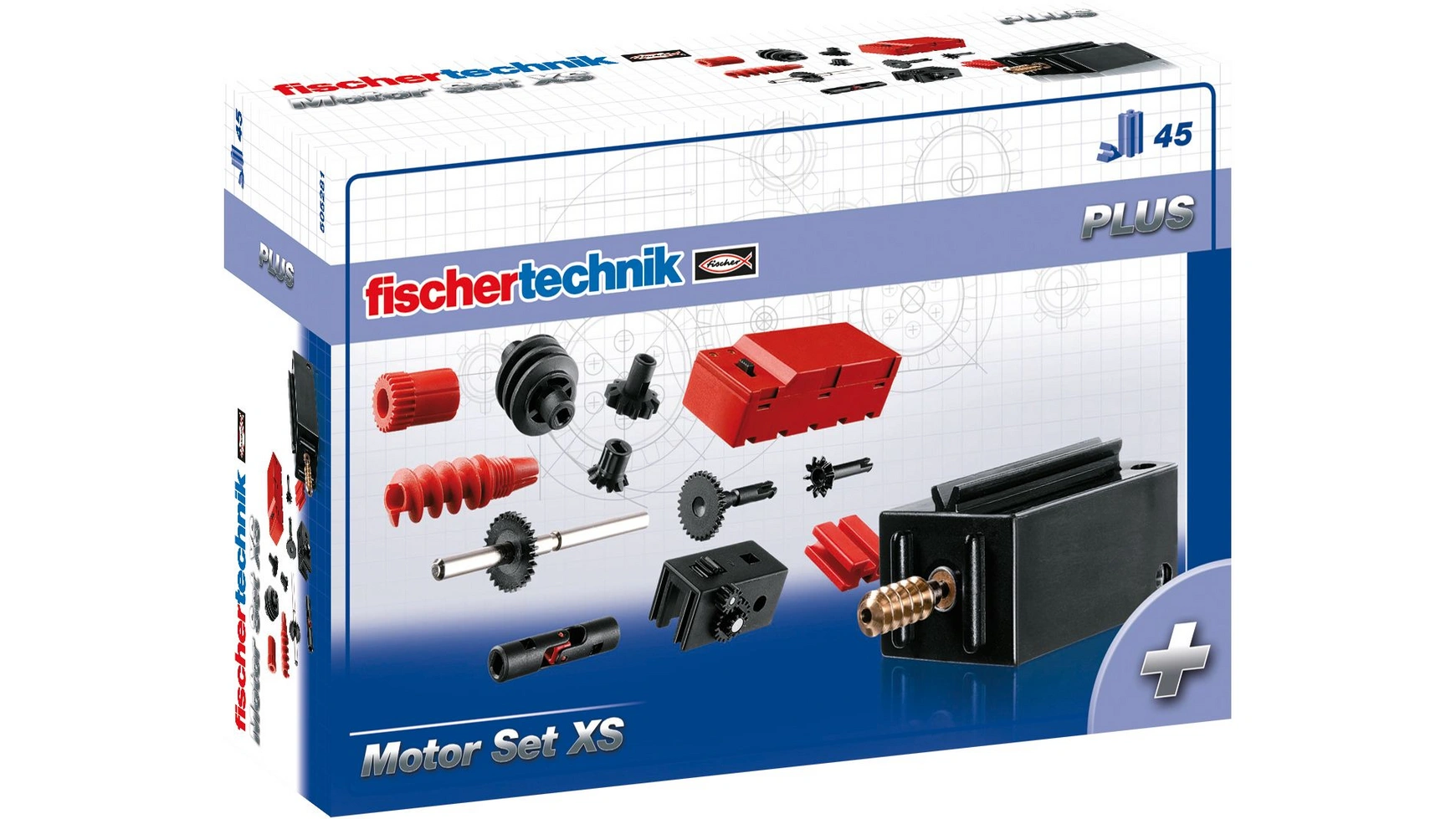 Fischertechnik PLUS Комплект моторов XS комплект шестерен блока проявки 5 шт cet cet6007 6007