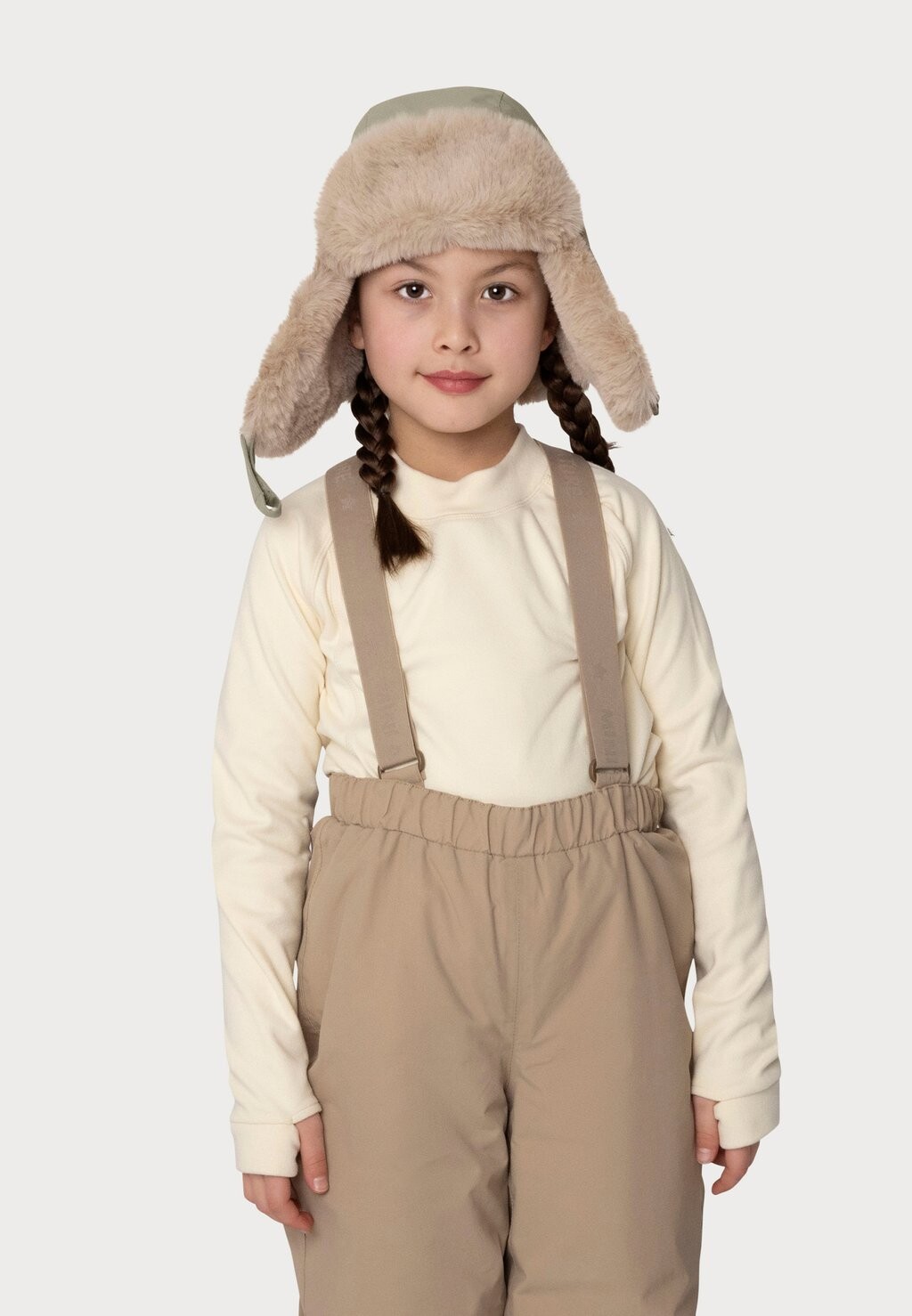 

Шапка CRISTER WINTER HOOD UNISEX MINI A TURE, темно-зеленый