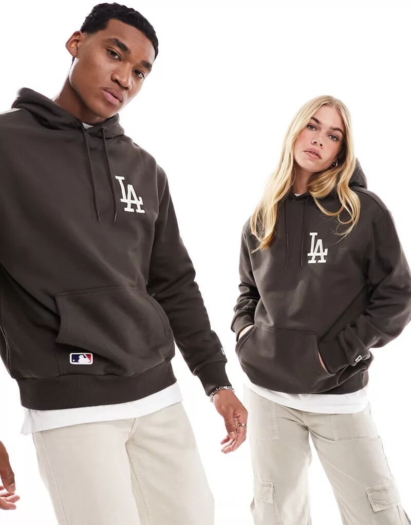 

Коричневая толстовка унисекс New Era LA Dodgers