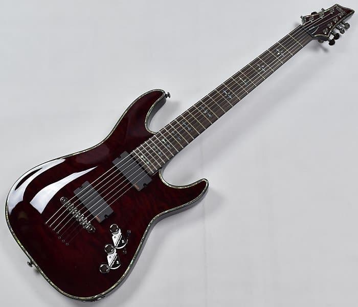Электрогитара Schecter Hellraiser C-7 Electric Guitar Black Cherry