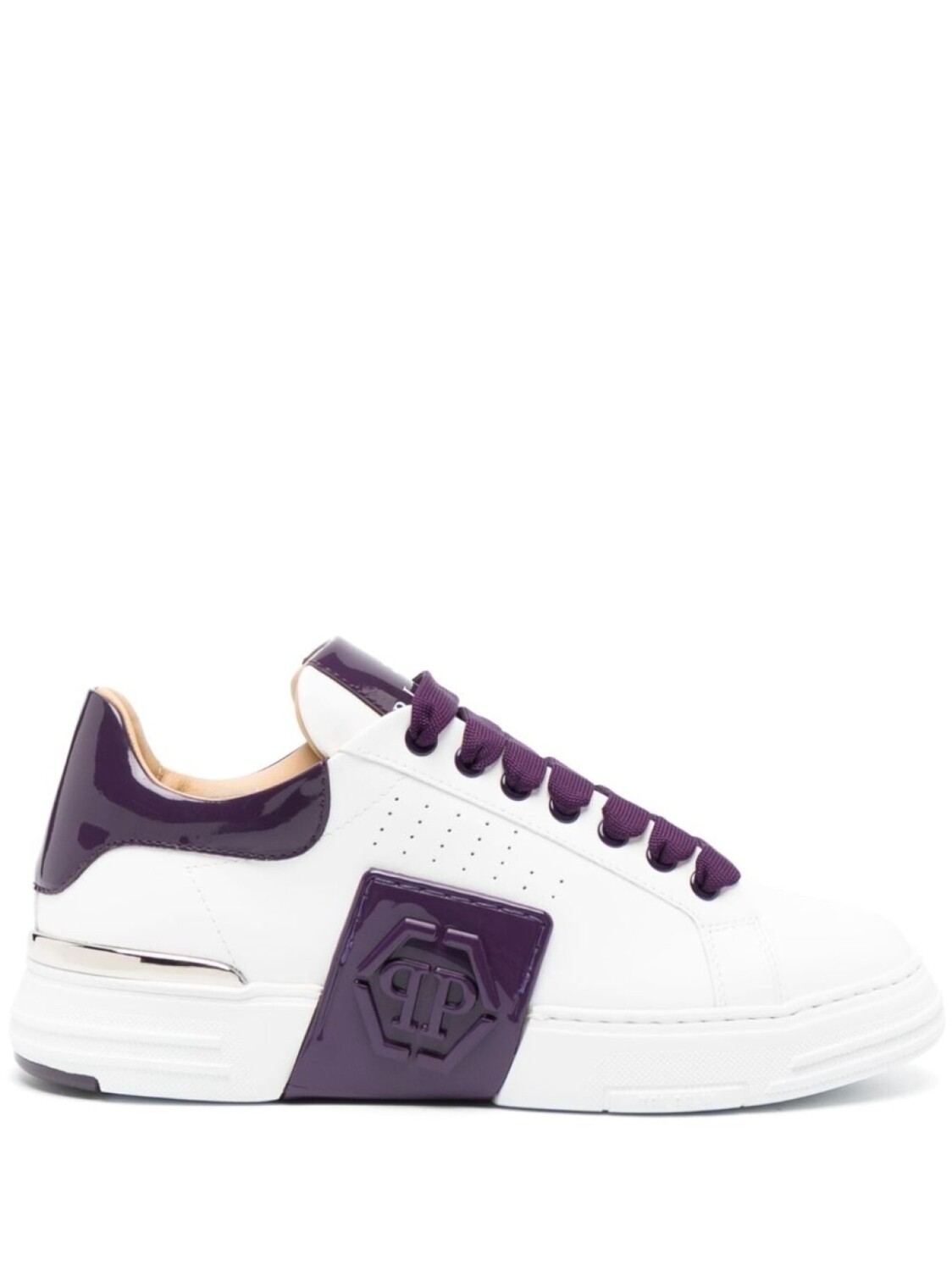 

Philipp Plein кеды Hexagon, белый