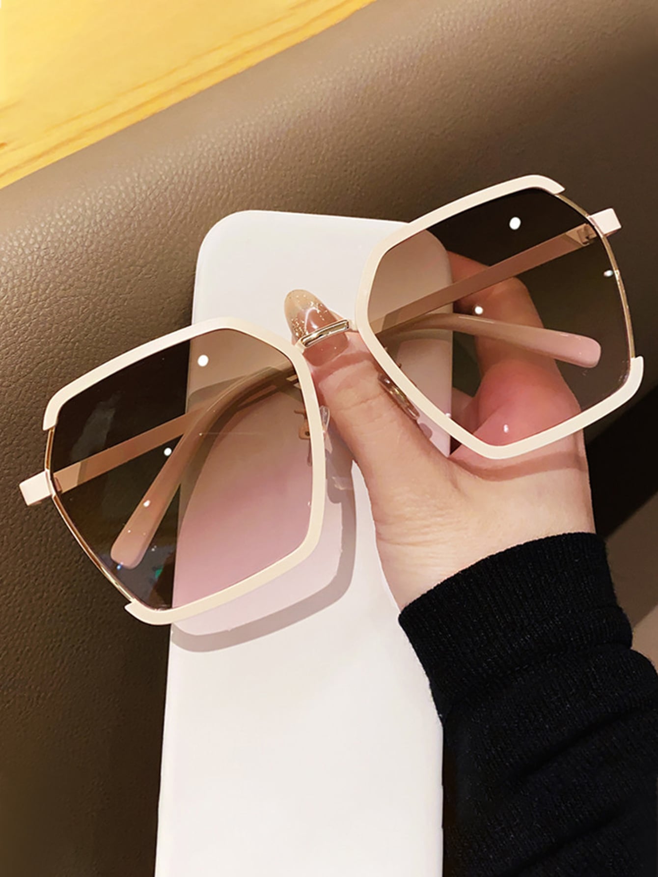 1шт многоугольные индивидуальные солнцезащитные очки модные солнцезащитные очки