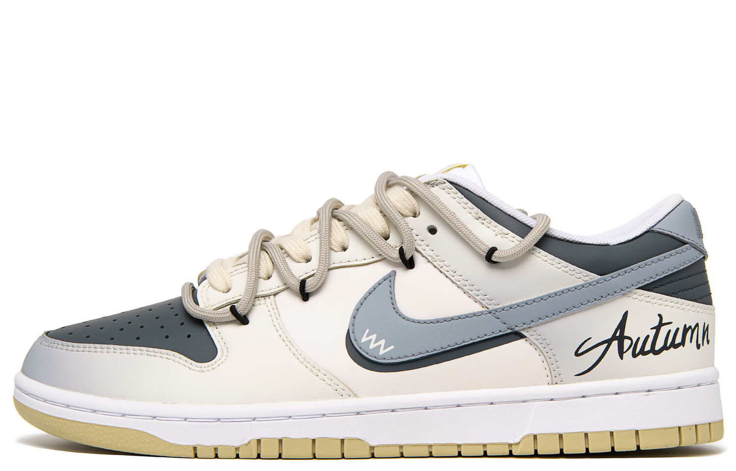 

Кроссовки Nike Dunk Skateboarding Shoes Men Low-top Off White, цвет Off White