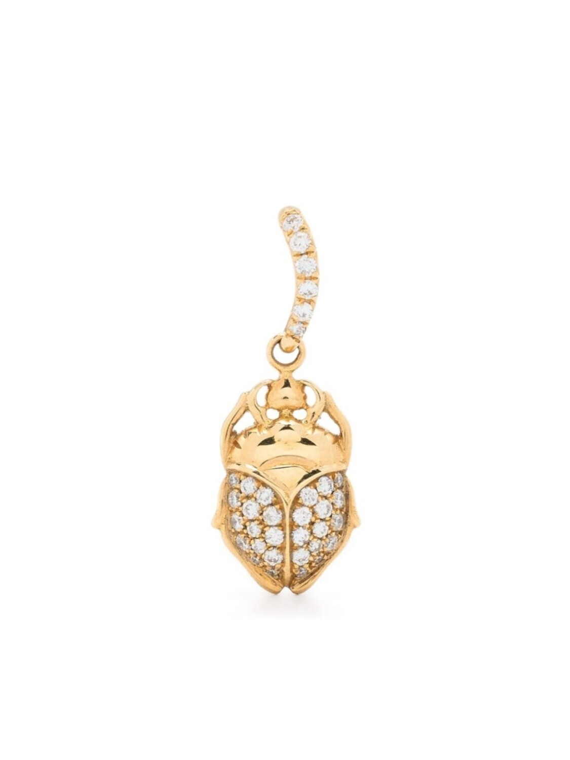 

Подвеска Beetle из желтого золота 18 карат Aurelie Bidermann, золотой