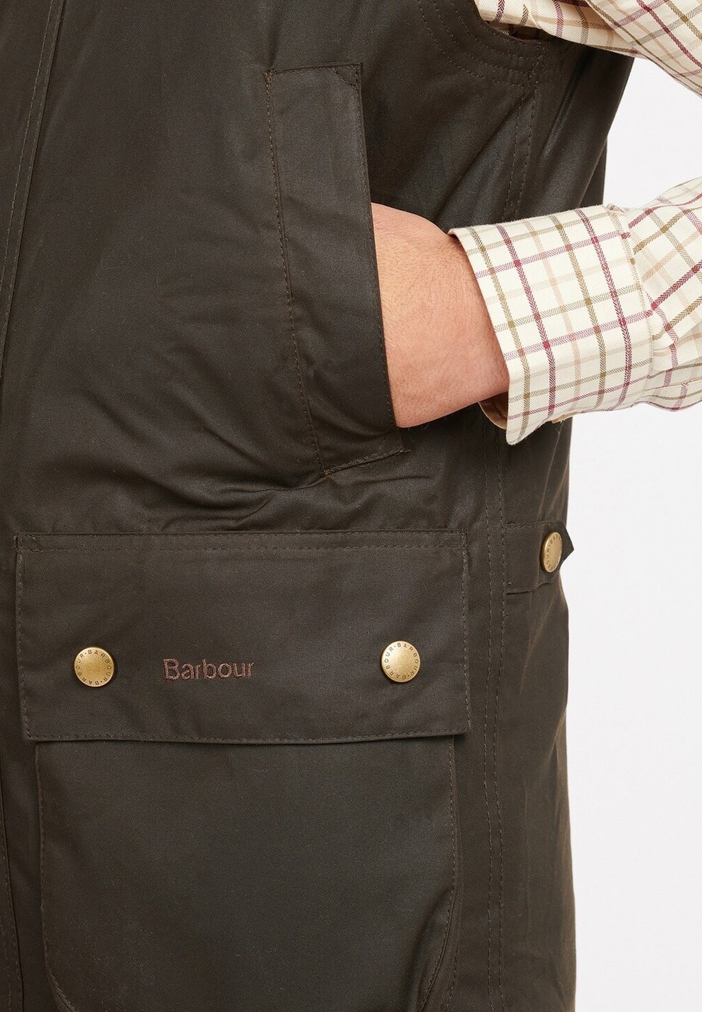 

Жилет Barbour, оливковый