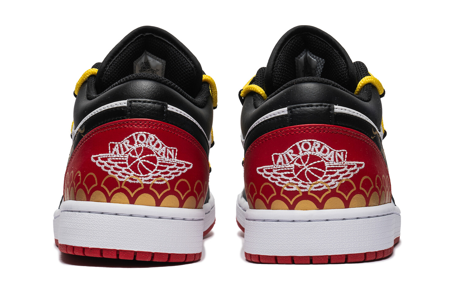 

Кроссовки Air Jordan 1 Vintage Basketball Shoes Men Low-top Red/Black, красный