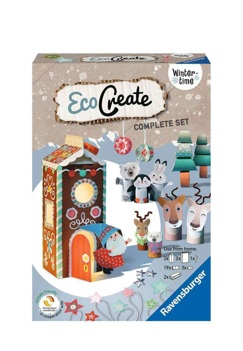 

Пазл ECOCREATE MIDI WINTERTIME Ravensburger, цвет mehrfarbig