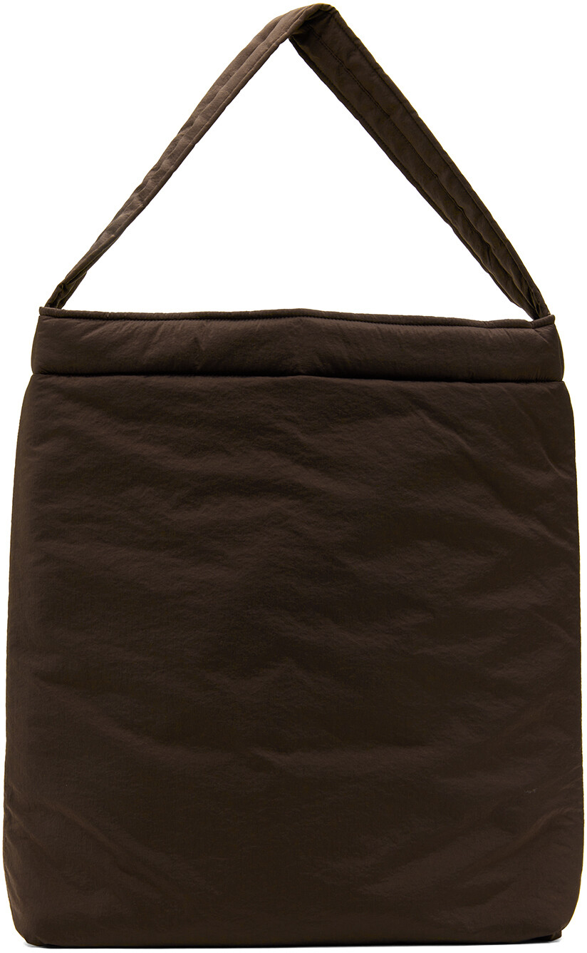 

Коричневая сумка-тоут среднего размера N.BAG ATON