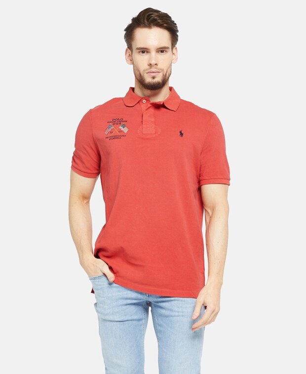 

Гольф-поло Polo Ralph Lauren, красный