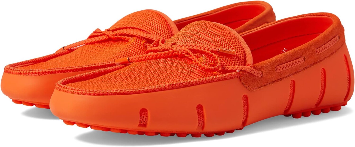 

Лоферы Braided Lace Loafer Driver SWIMS, цвет Swim Orange