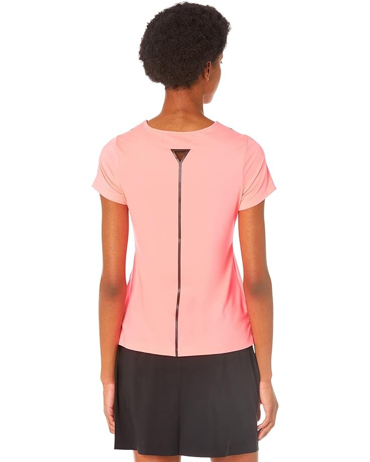 

Топ Jamie Sadock Cindy Short Sleeve Top, цвет Mimosa/Sassy