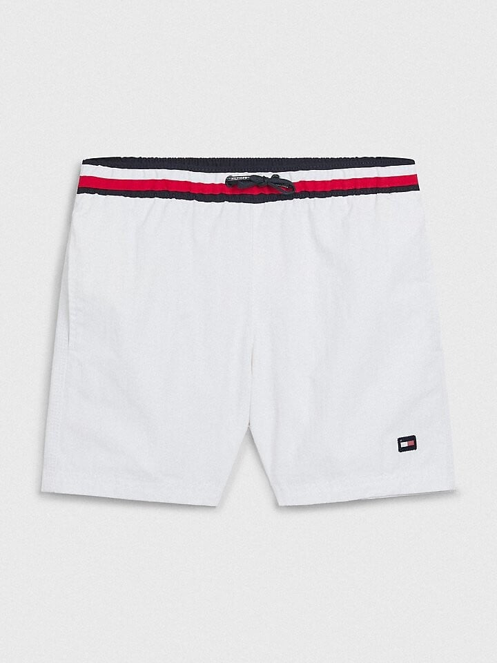 

Детские плавки в полоску с логотипом Tommy Hilfiger