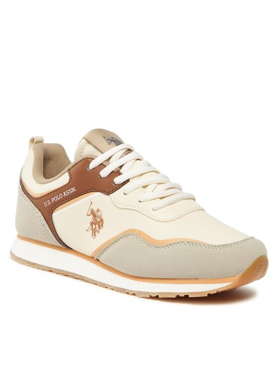 

Кроссовки U.S. Polo Assn., бежевый