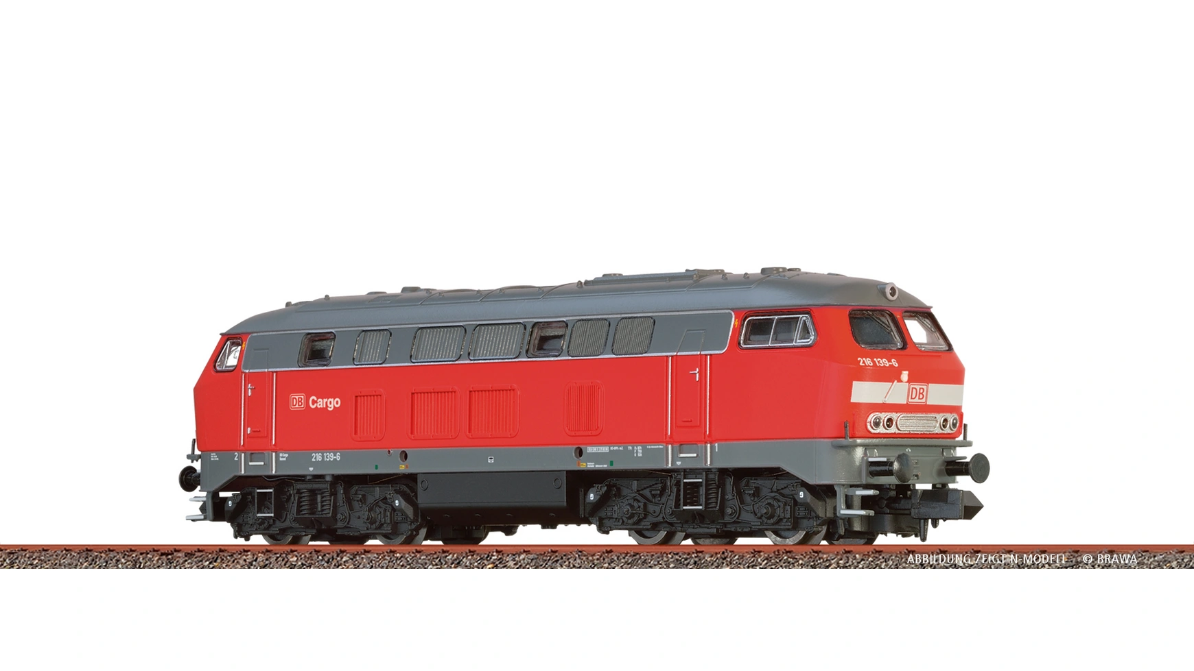 

Brawa Тэз Br 216 Db Cargo Dc Digital Extra