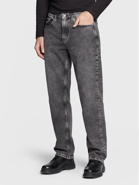 

Джинсы прямого кроя Calvin Klein, серый