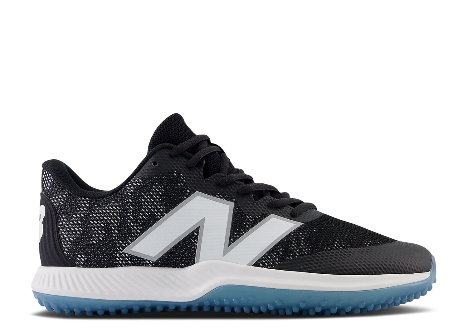 

Кроссовки New Balance Fuelcell 4040V7 Tf 2E Wide 'Black Ice Blue', черный
