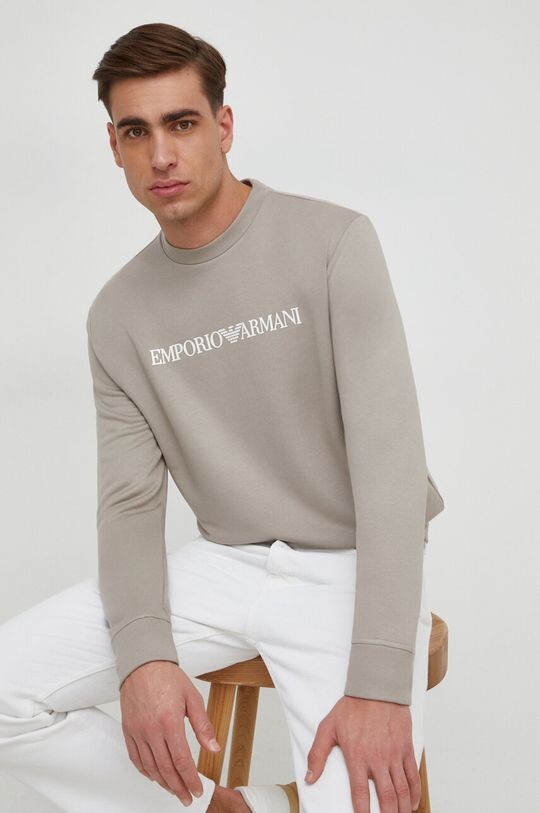 

Толстовка Emporio Armani, бежевый