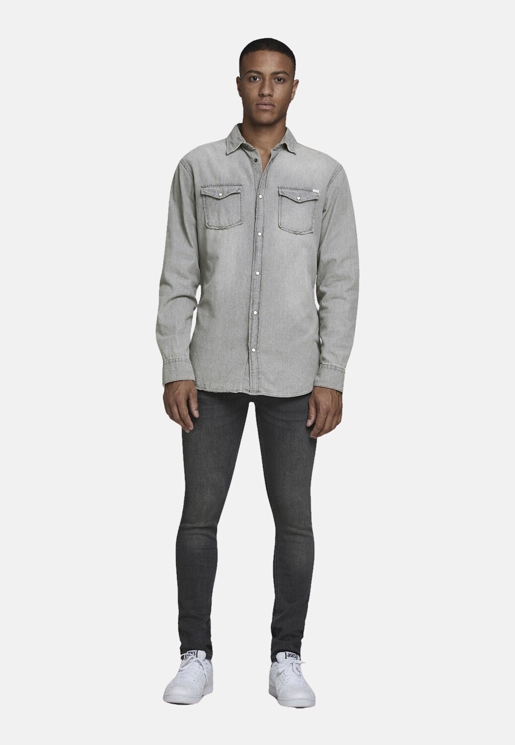 

Рубашка Jack & Jones 'Sheridan', светло серый