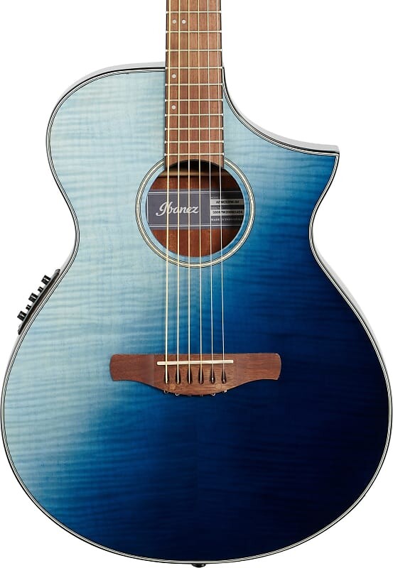 

Акустическая гитара Ibanez AEWC32FMISF Acoustic-Electric Guitar, Indigo Sunset Fade Gloss