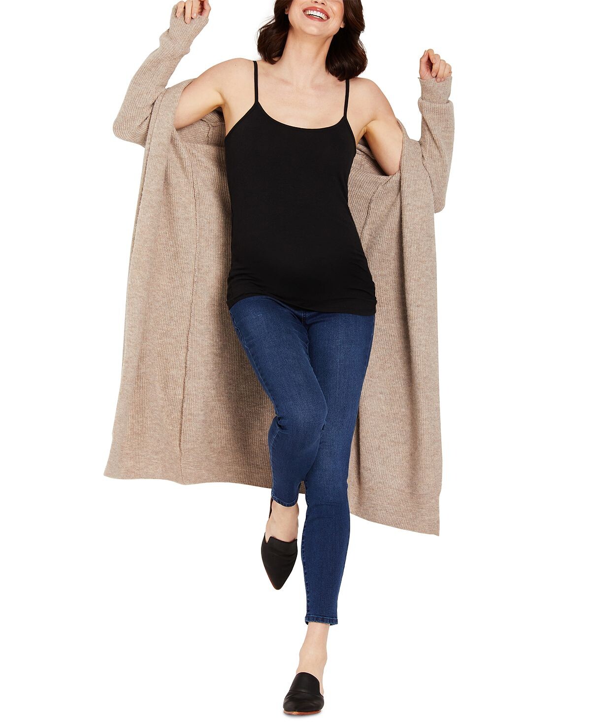 

Узкие джинсовые джинсы для беременных скинни Over the Bump Secret Fit Belly Motherhood Maternity