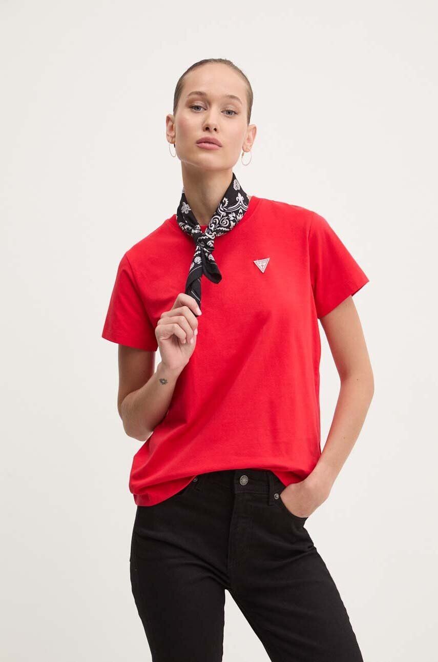 

Футболка Guess Jeans, красный