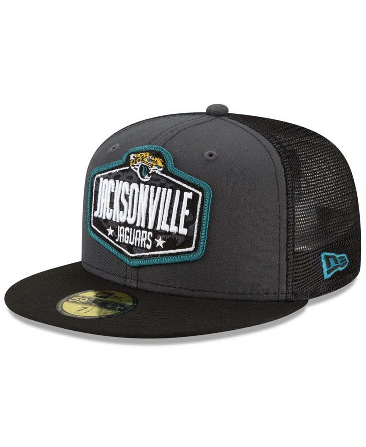 

Кепка Jacksonville Jaguars Draft 59FIFTY 2021 года New Era