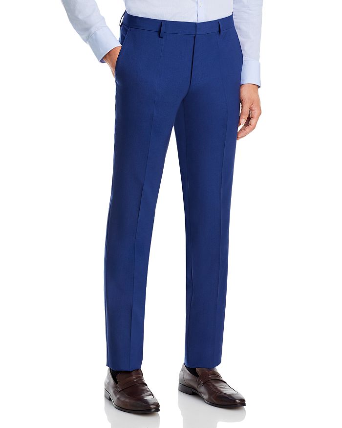 Эластичные брюки узкого кроя Genius — 100% эксклюзив BOSS