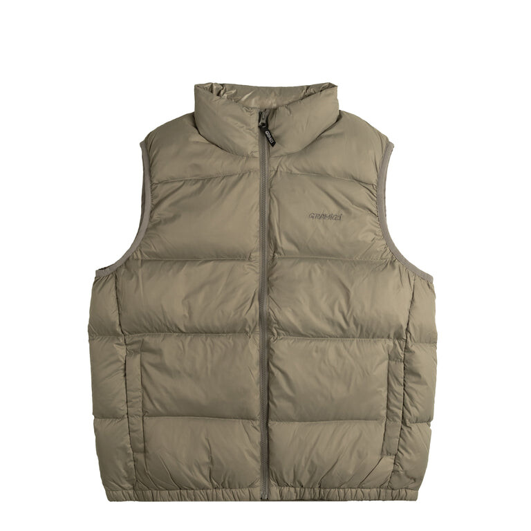 Пуховик Down Puffer Vest Gramicci, серый gramicci down puffer