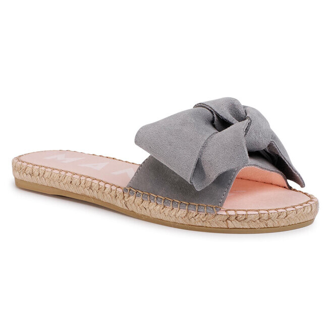 

Эспадрильи Manebi SandalsWith Bow, серый