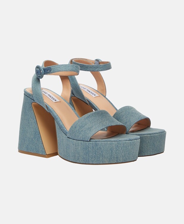 

Босоножки на платформе Steve Madden, синий
