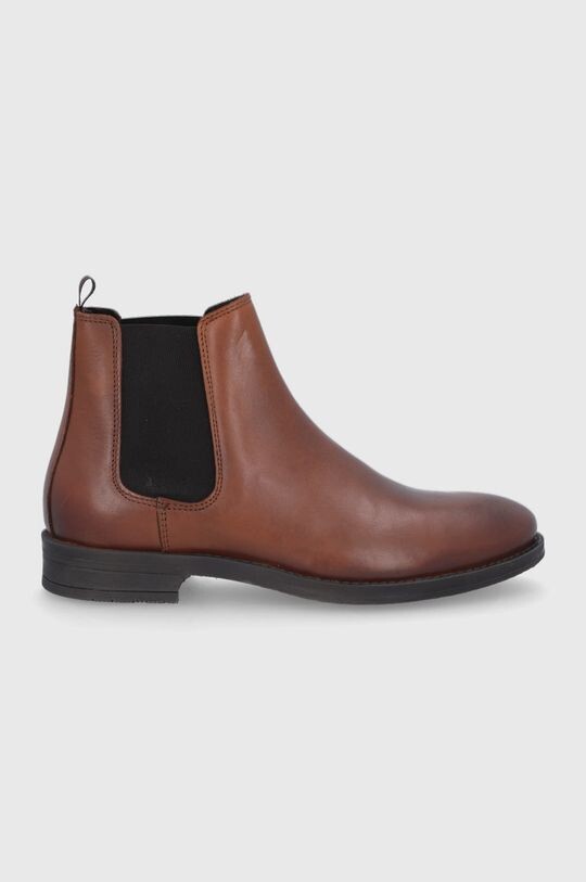 

Кожаные ботинки челси Jack & Jones, коричневый