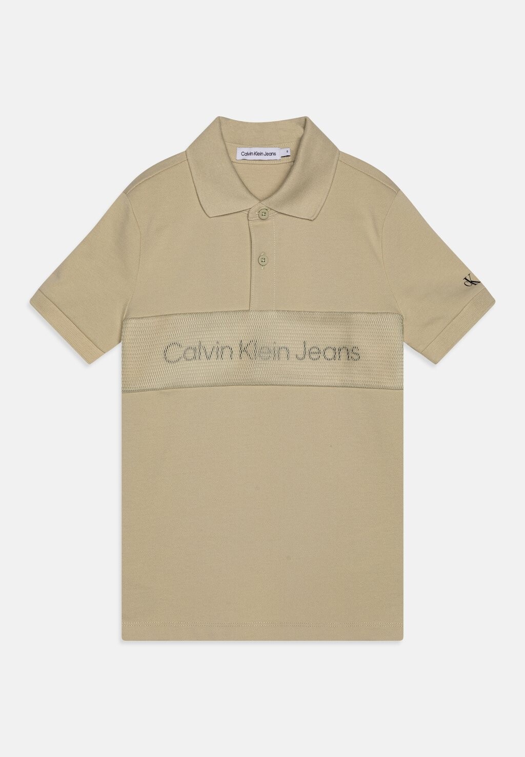 

Рубашка-поло Calvin Klein Jeans, цвет green haze