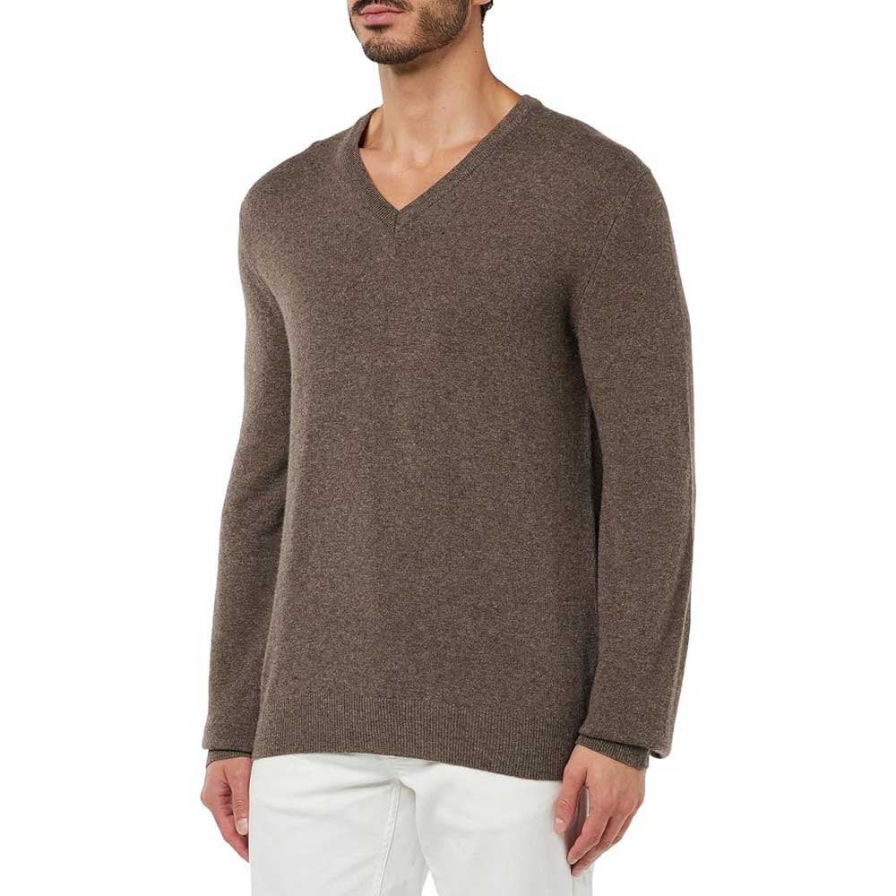 

Свитер Hackett Merino V Neck, коричневый