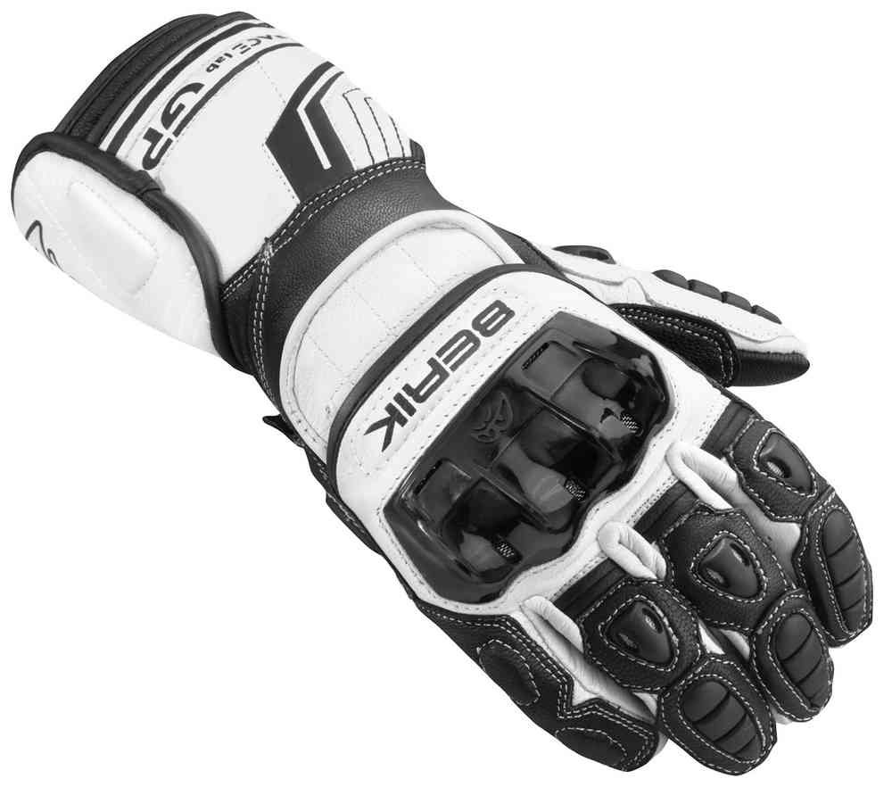 Мотоциклетные перчатки Track Pro Berik, белый черный мотоциклетные перчатки tx 1 pro berik черно белый