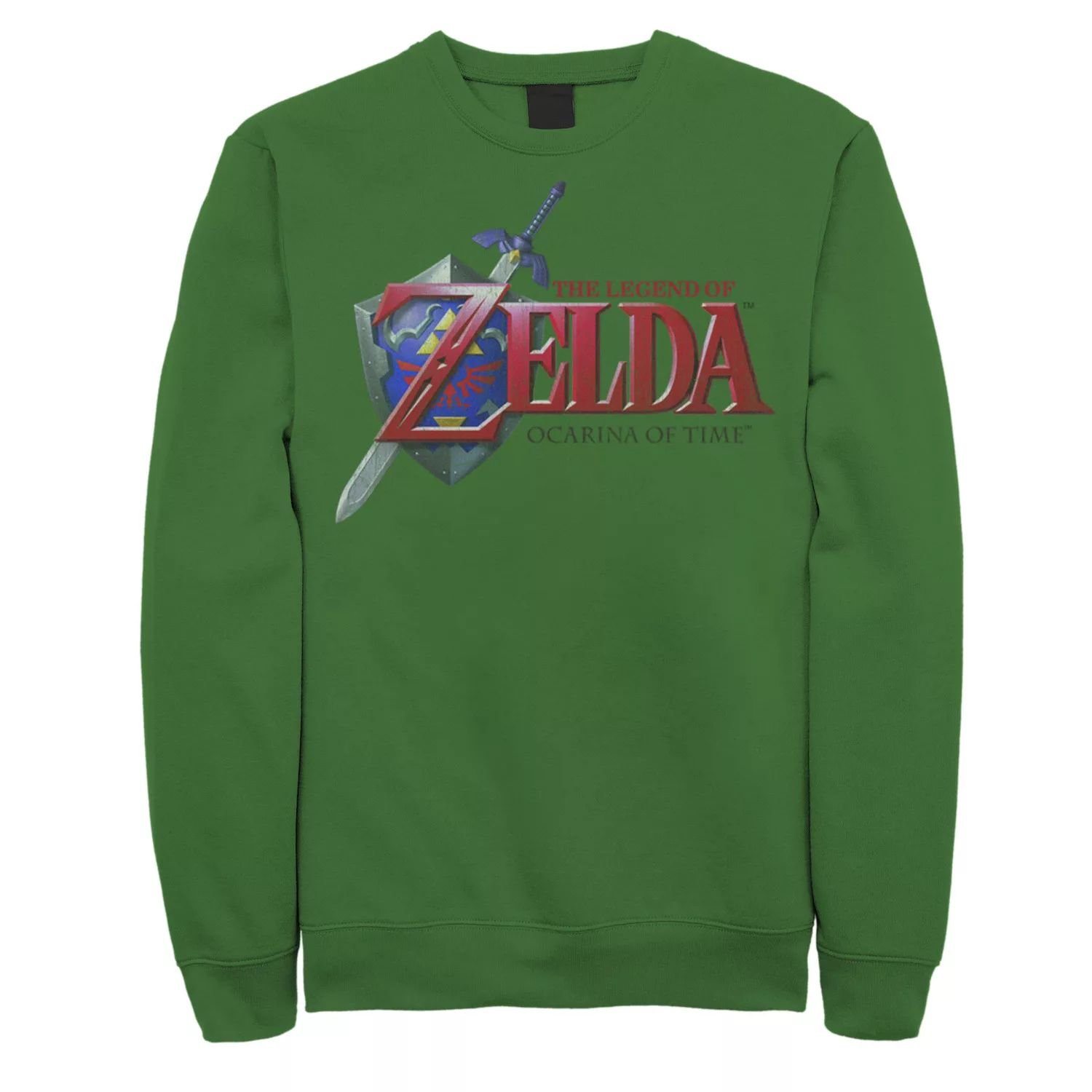 

Мужской свитшот с логотипом Nintendo The Legend Of Zelda Ocarina Of Time Licensed Character