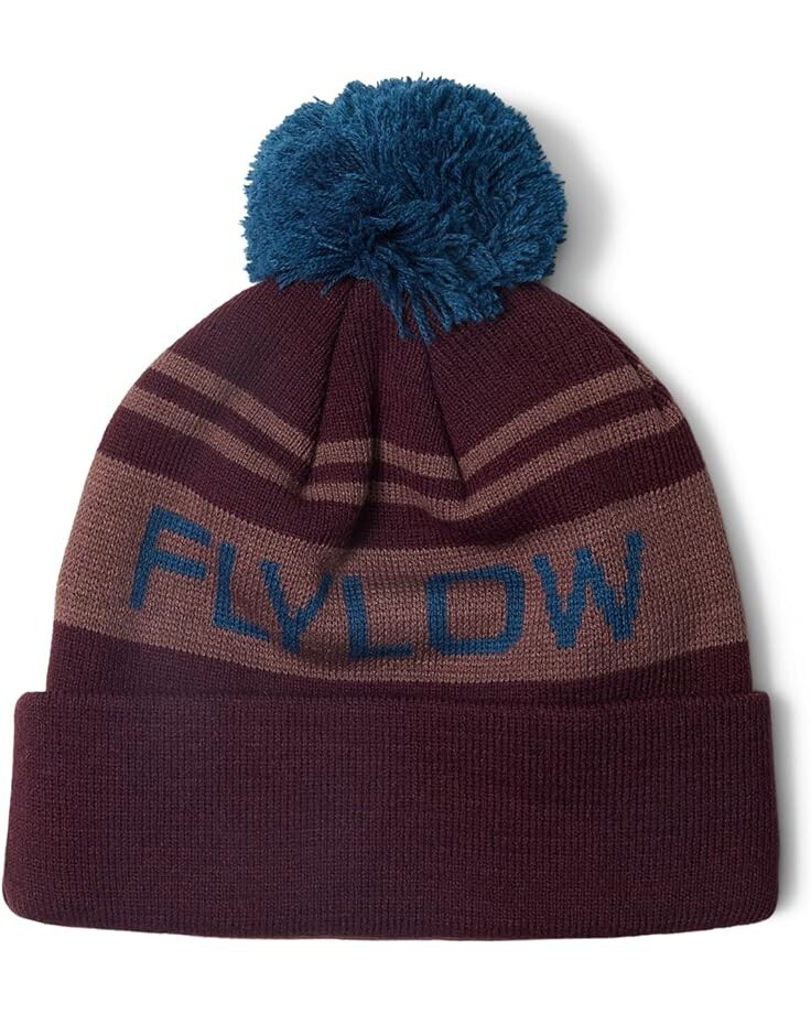 

Шапка Flylow OG Pom Beanie, цвет Ruby