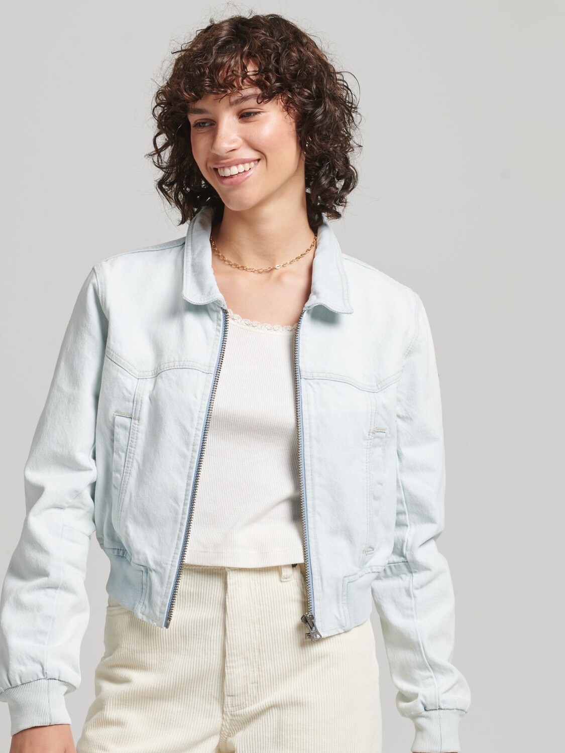 

Джинсовая куртка Superdry Indie Club, цвет Light Vintage Wash