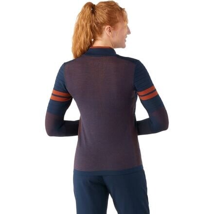 

Топ Intraknit Merino Tech с молнией 1/4 — женский Smartwool, темно-синий
