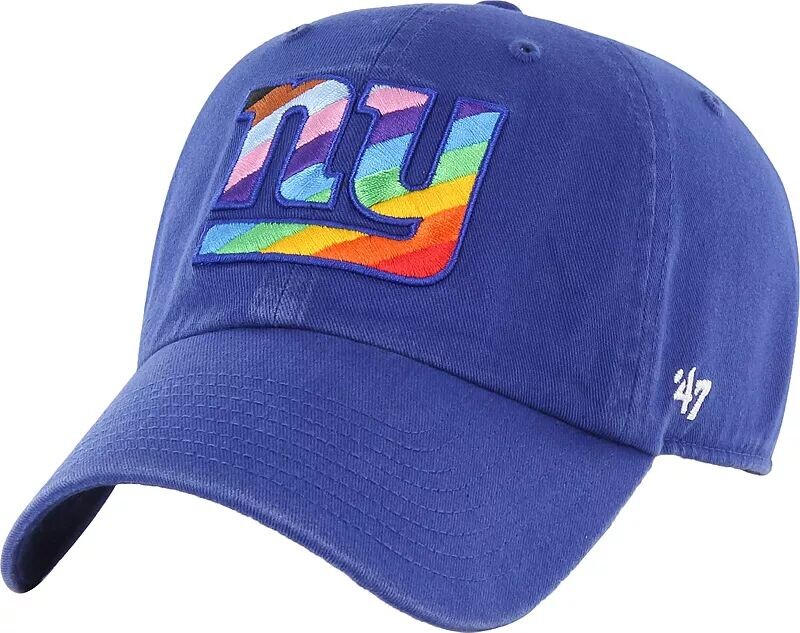 

Мужская регулируемая кепка New York Giants Pride Royal Clean Up '47