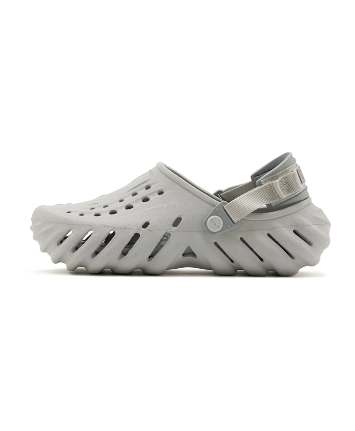 

Сабо «Эхо» в стиле клише Crocs, серый