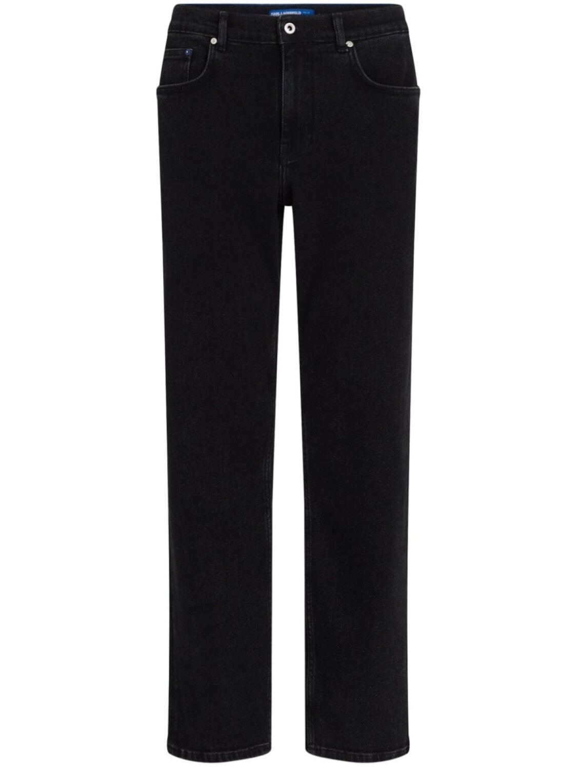 

Прямые джинсы средней посадки Karl Lagerfeld Jeans, черный