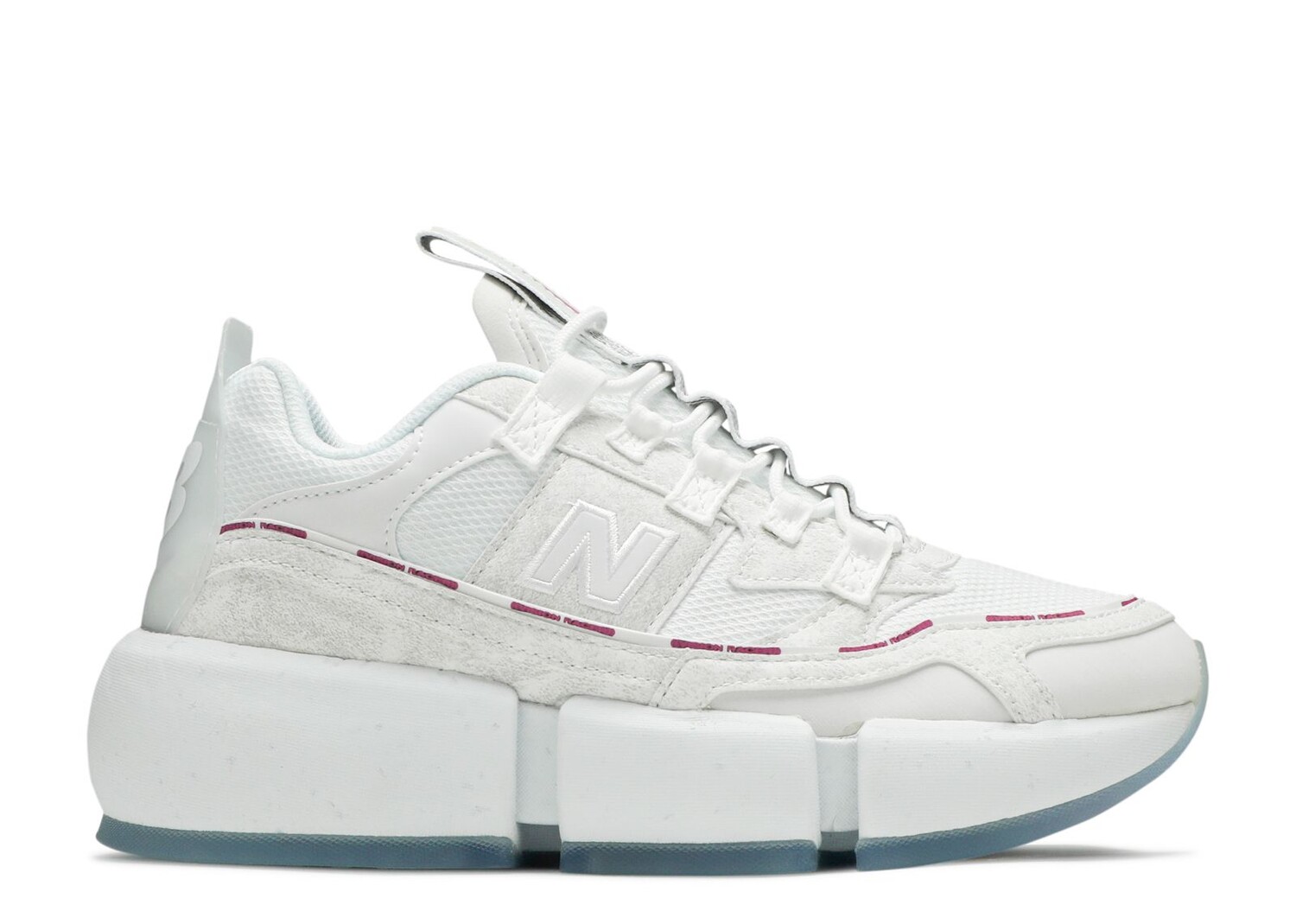 

Кроссовки New Balance Jaden Smith X Vision Racer 'White Pink', белый